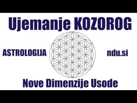 Video: Kozorog Horoskopsko Znamenje: Dejstva O Moških In ženskah