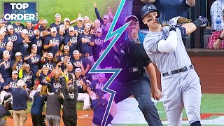 Judge Breaks Al Hr Record, Braves Are Nl East Champions For The 5Th Straight Time Top Of The Order