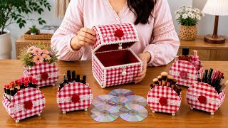 Few People Know This Amazing old cds & Fabric Scrap Idea! Everyone Loves the Result! ♻️