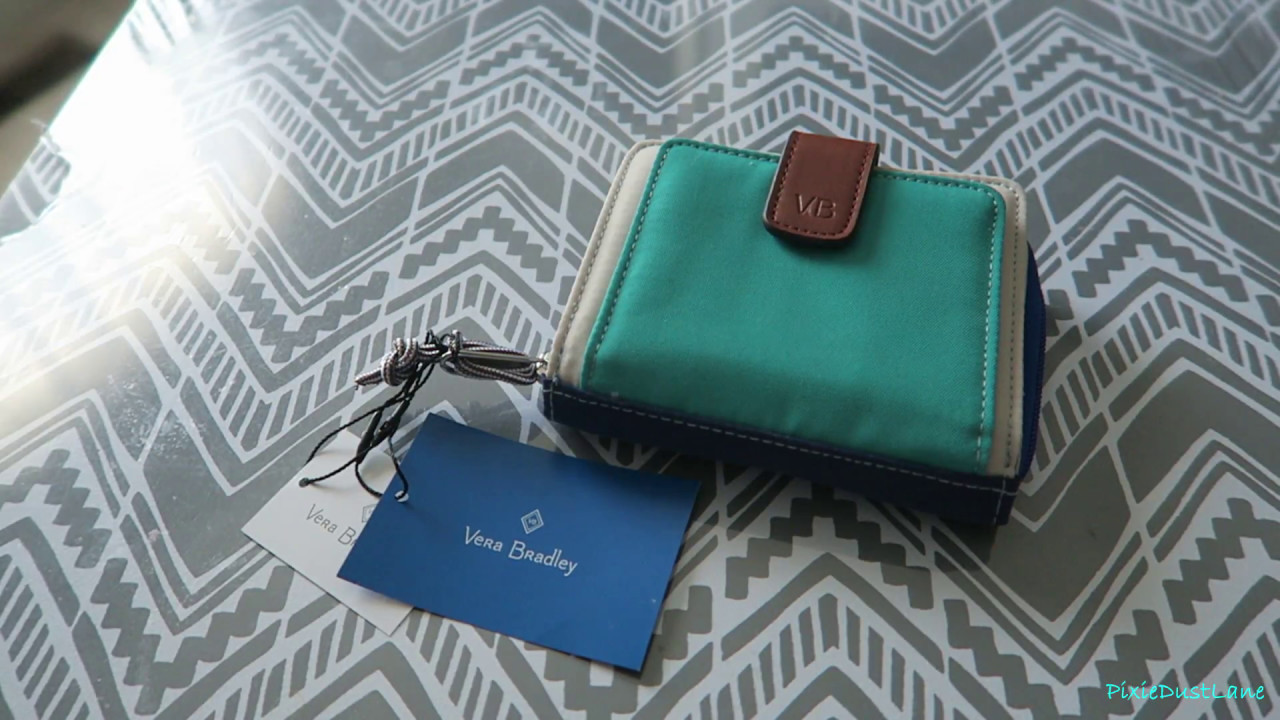 Vera Bradley RFID Pocket Wallet YouTube