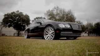 FORGIATO 2015 Bentley W12 Flying Spur Custom Forgiato Wheels Installed by the guys from TWMHTX