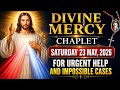 Divine Mercy Chaplet – Saturday May 23, 2026 | Powerful Prayer for Healing, Mercy & Blessings