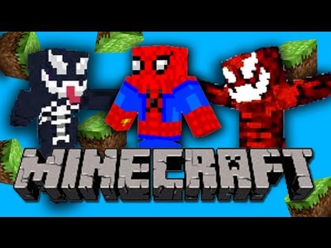 Minecraft Spider-Man Skins - YouTube
