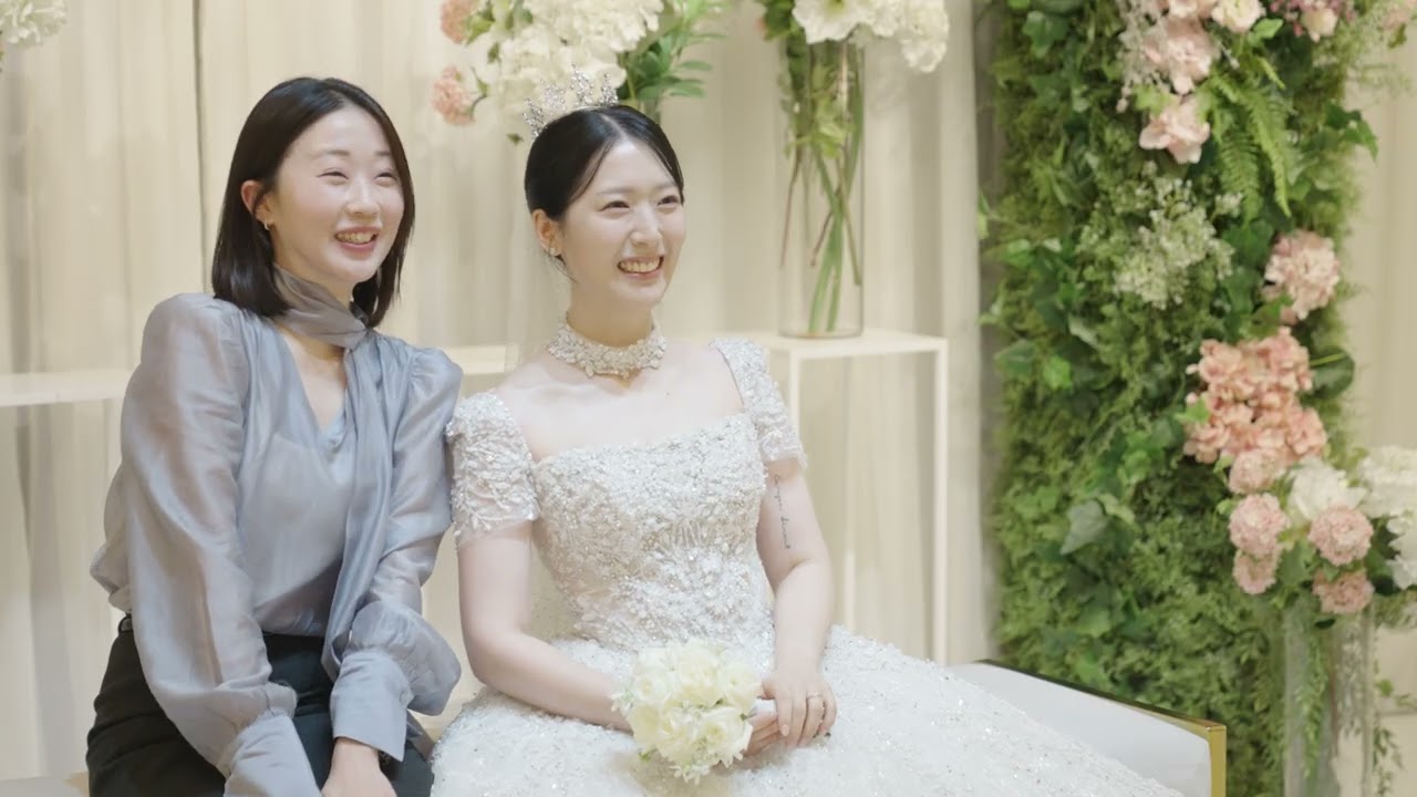 풀캠 (기록캠) 신부대기실 촬영 영상