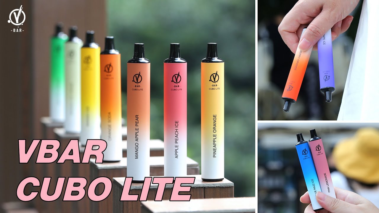 Small Size Large Puffs | Vbar Cubo Lite Disposable | Elegomall