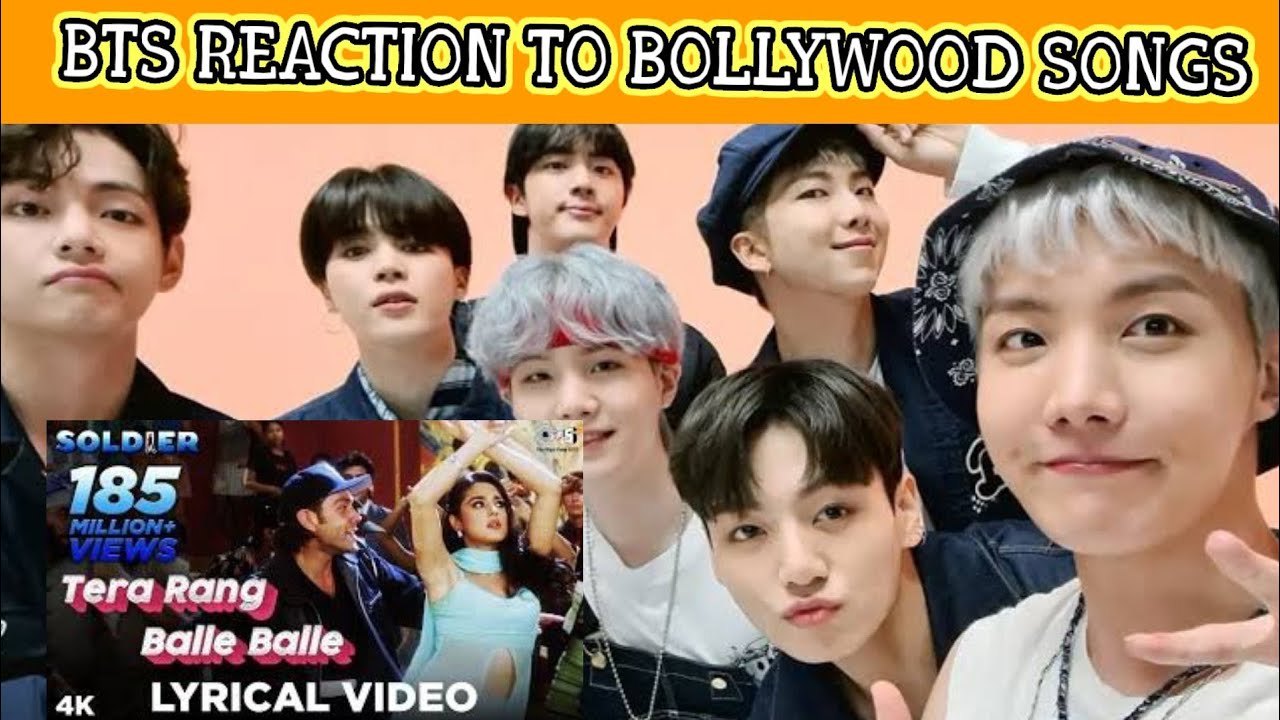 #btsreactiontobollywoodsong #btsreactiontosongs #kpopidol #kpopbollywood #bollywoodmusicvideos