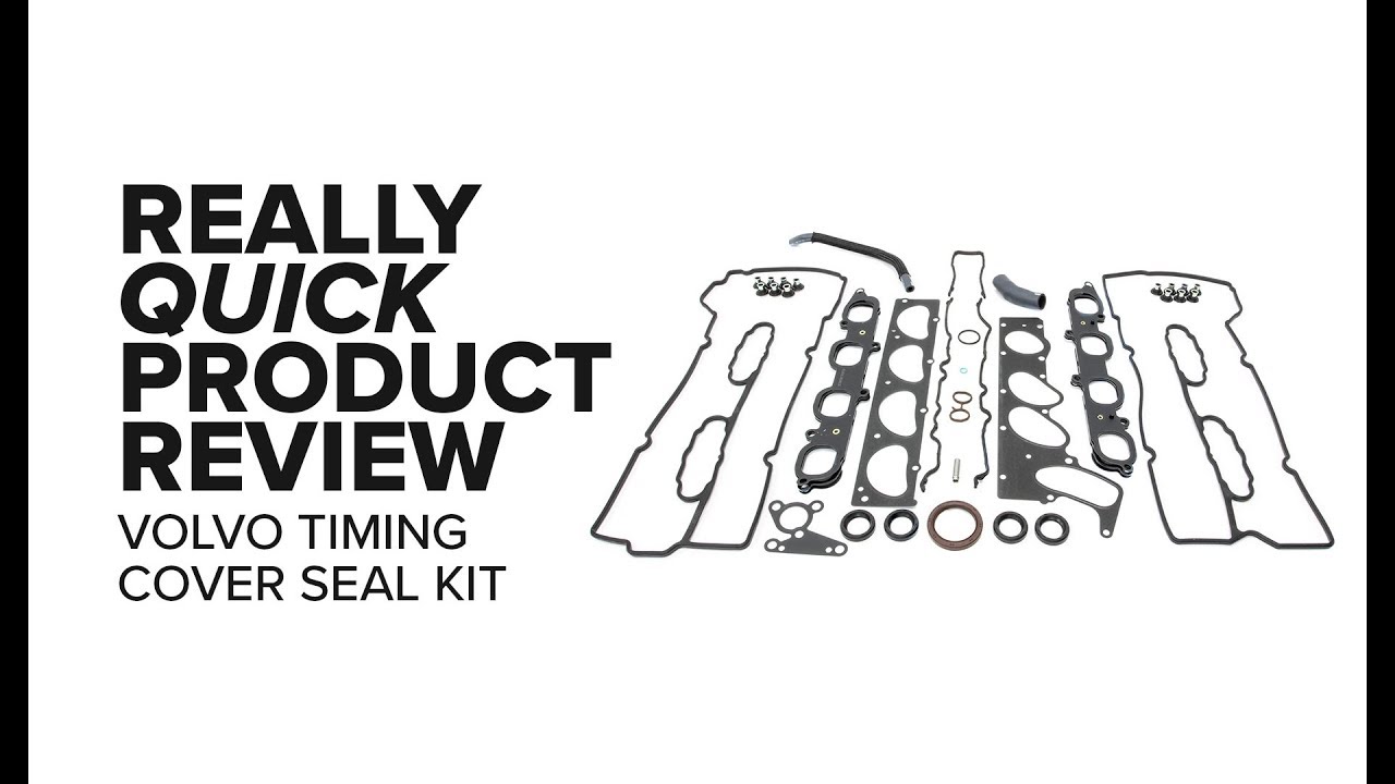 Volvo V8 Timing Cover Seal Kit Really Quick Product Review (XC90