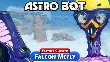 Astro Bot *FALCON MCFLY* 100% Guide | BOSS FIGHT | All Bots, Puzzle Pieces, and Secret Level Portals