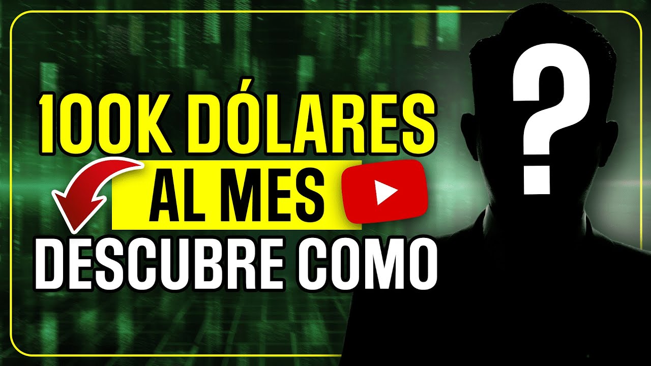 5 Canales de YouTube SIN ROSTRO que GANAN hasta $100000 al mes (¡La verdad sin filtros)