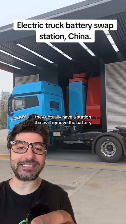 How China uses electric semi trucks #Shorts