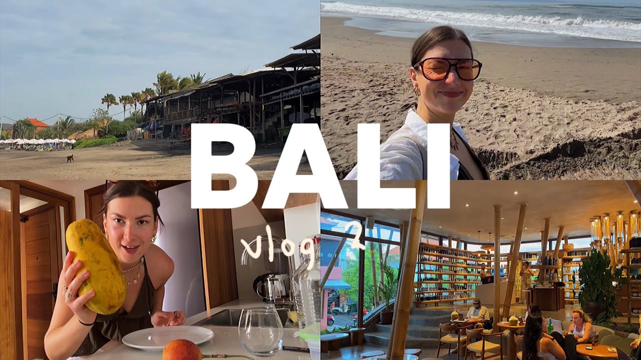 BALI VLOG 2 | Früchte testen, Nelayan Beach, Alchemy Canggu und Shopping in Canggu