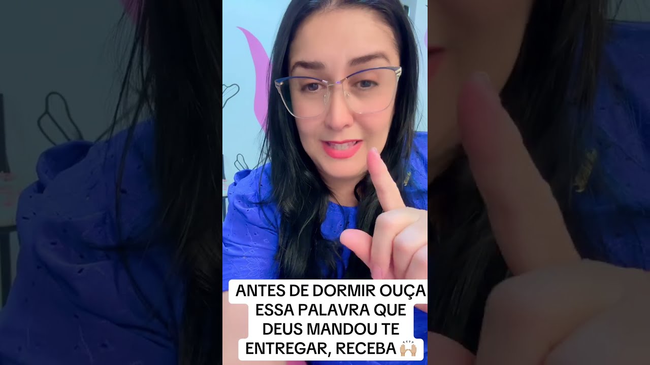 VOCÊ NÃO VAI DORMIR SEM OUVIR ESSA PALAVRA‼️👆🏼