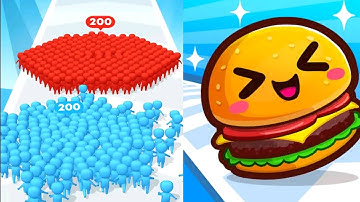 Count Masters 🆚 Food Run🌼🧿🏵️🌈All Levels Gameplay Walkthrough Android IOS New Update Ep 1