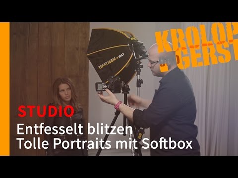 Tolle Portraits mit Softbox -Entfesselt blitzen -  ? STUDIO ? Krolop&Gerst