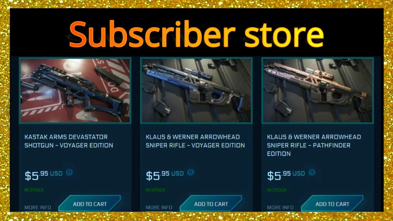  Subscriber Store Items - YouTube