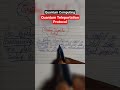 #entanglement #quantum #quantumcomputing #quantummechanics #computing #quantumphysics #shorts #fyp