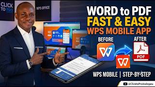 How to Convert Word to PDF in WPS Office Mobile App | Fast & Easy Tutorial 2026