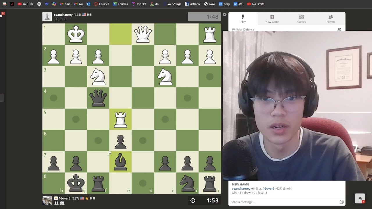 600 elo chess makes me wanna jump off - YouTube