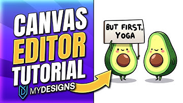⭐NEW MyDesigns Canvas System Tutorial (Personalization, Ai Art, Scalable Designs & More)
