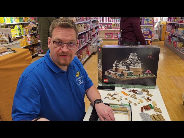 Ben baut #2. LEGO 21060 Himeji Castle: live