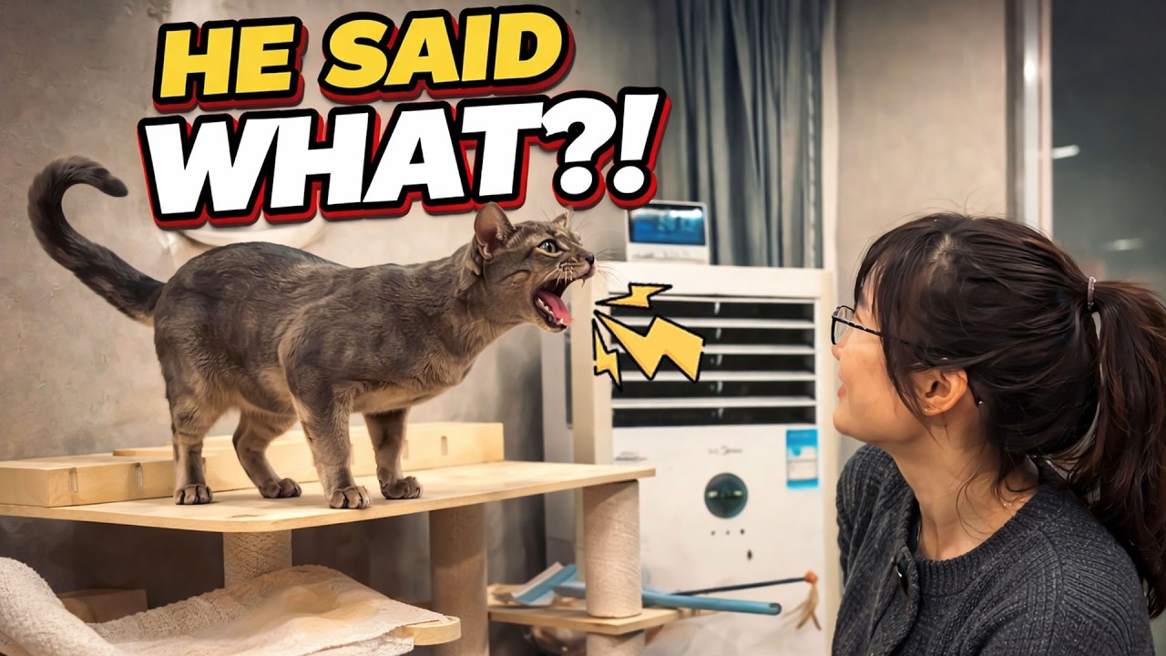 My Cat Started Arguing With Me 😂🐱 | Funny Talking Cat