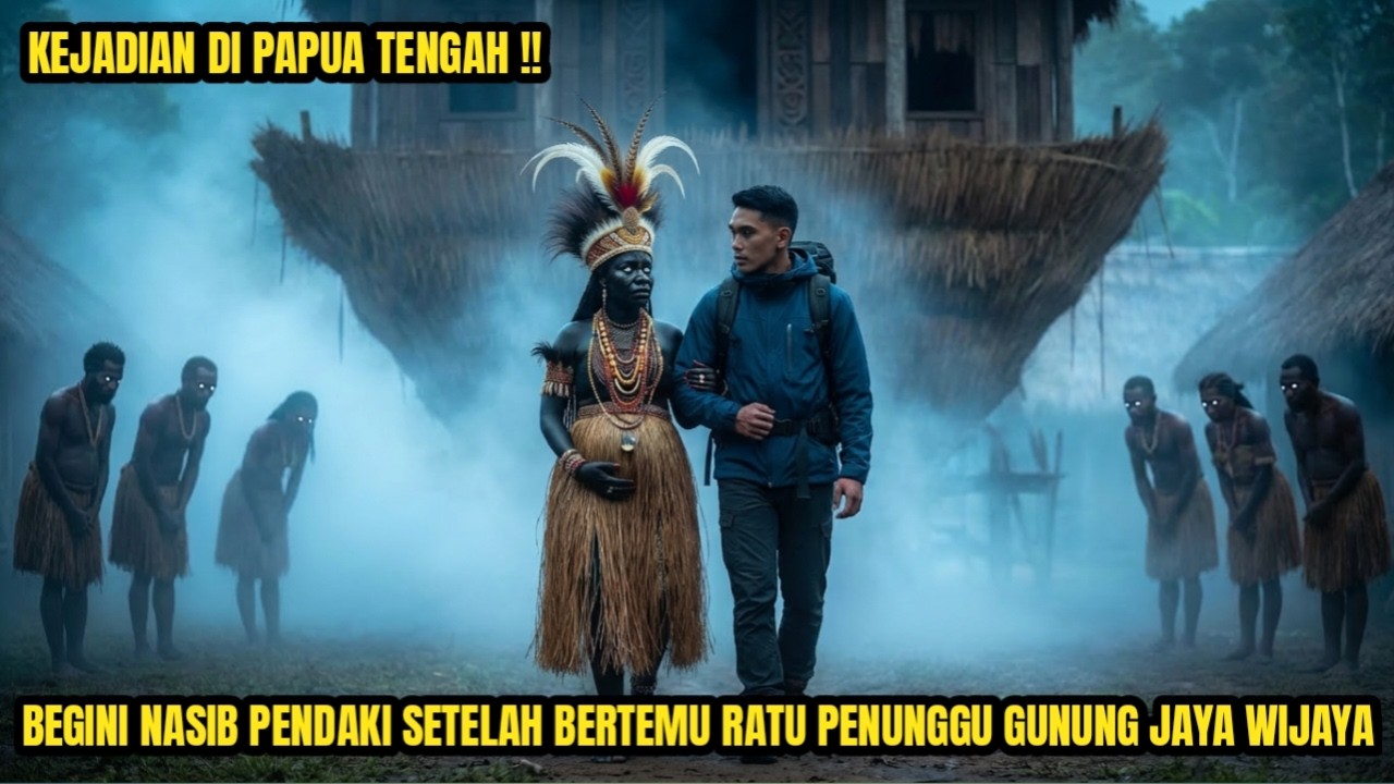 KISAH PENDAKI TERSESAT DI JAYA WIJAYA BERTEMU RATU BERMATA PUTIH DAN TAKDIRNYA BERUBAH SELAMANYA!