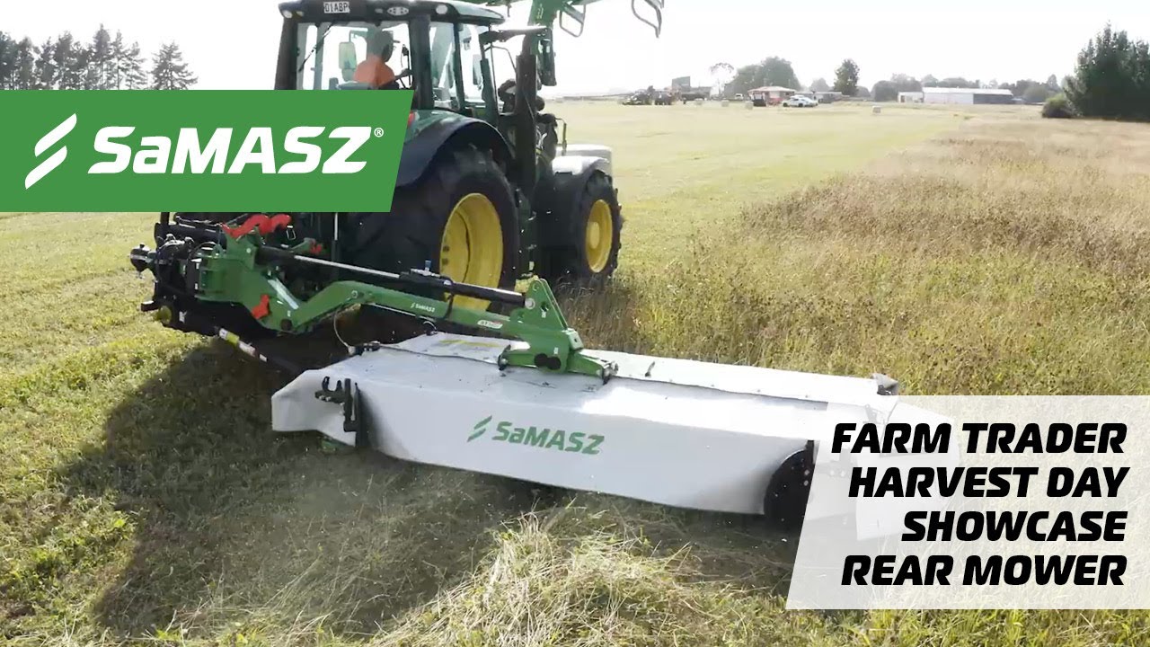 Harvest Showcase SaMASZ KT 341H rear mowers