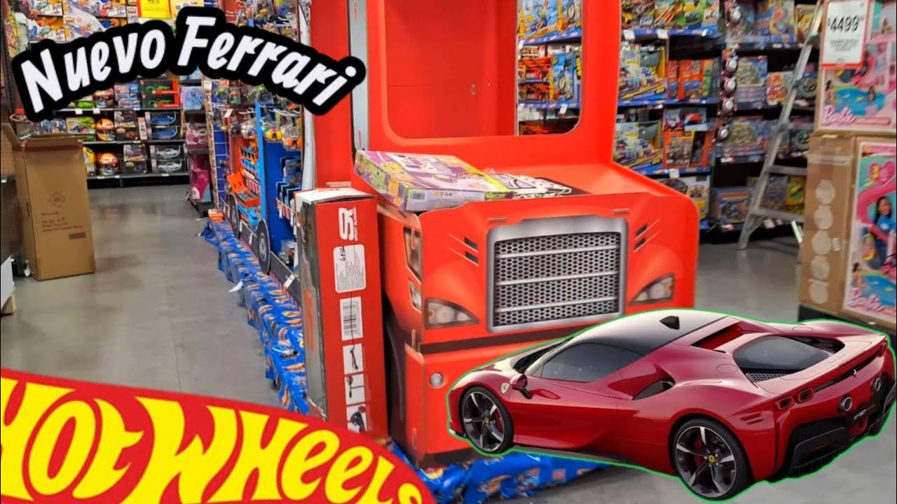 CONSEGUÍ LOS FERRARI MÁS NUEVOS DE HOT WHEELS MÁS CHEVY 62 BRICK SHOP 