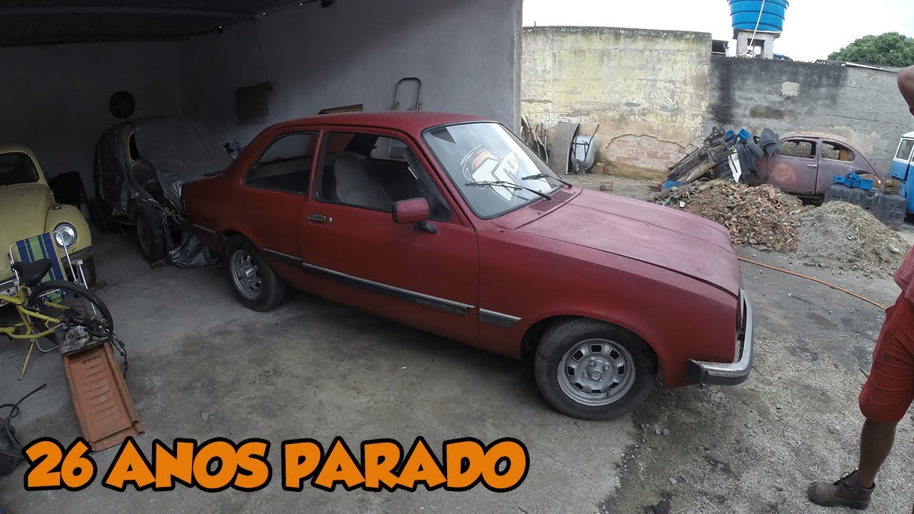 Parado por 20 anos, Chevette 1982 é resgatado (11 fotos + vídeo)