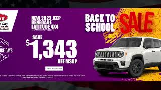 Sales Event | Huge September Discounts | @ David Taylor Michigan City Chrysler Dodge Jeep RAM