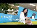 A realistic day working in digital marketing  95 office work life in london