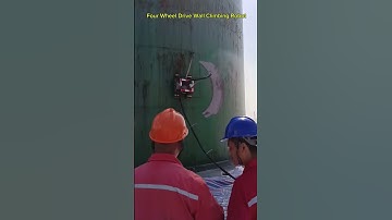 Amazing Wall-Climbing Robot! Smart Solutions for Industrial Corrosion Control