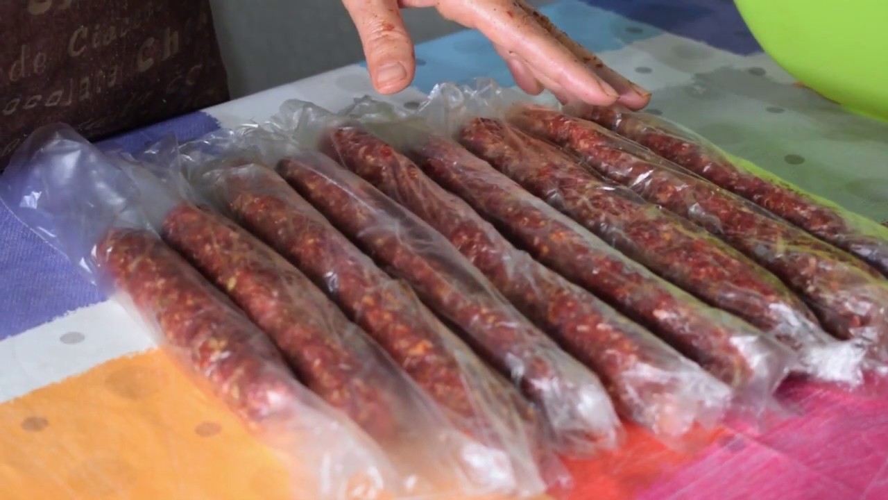 EV YAPIMI SUCUK ( Kurutma İşlemi Uygulamadan)