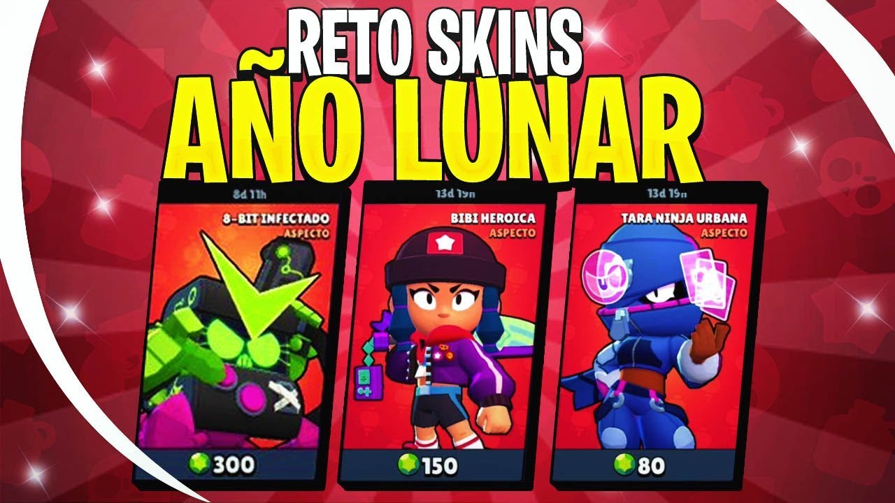 Reto De Skins Del Ano Nuevo Lunar 2020 Brawl Stars Youtube - brock con la skin del nuevo año chino brawl stars