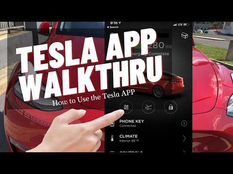 Tesla Mobile App Walkthru | How to Use Tesla App | Model Y App Overview