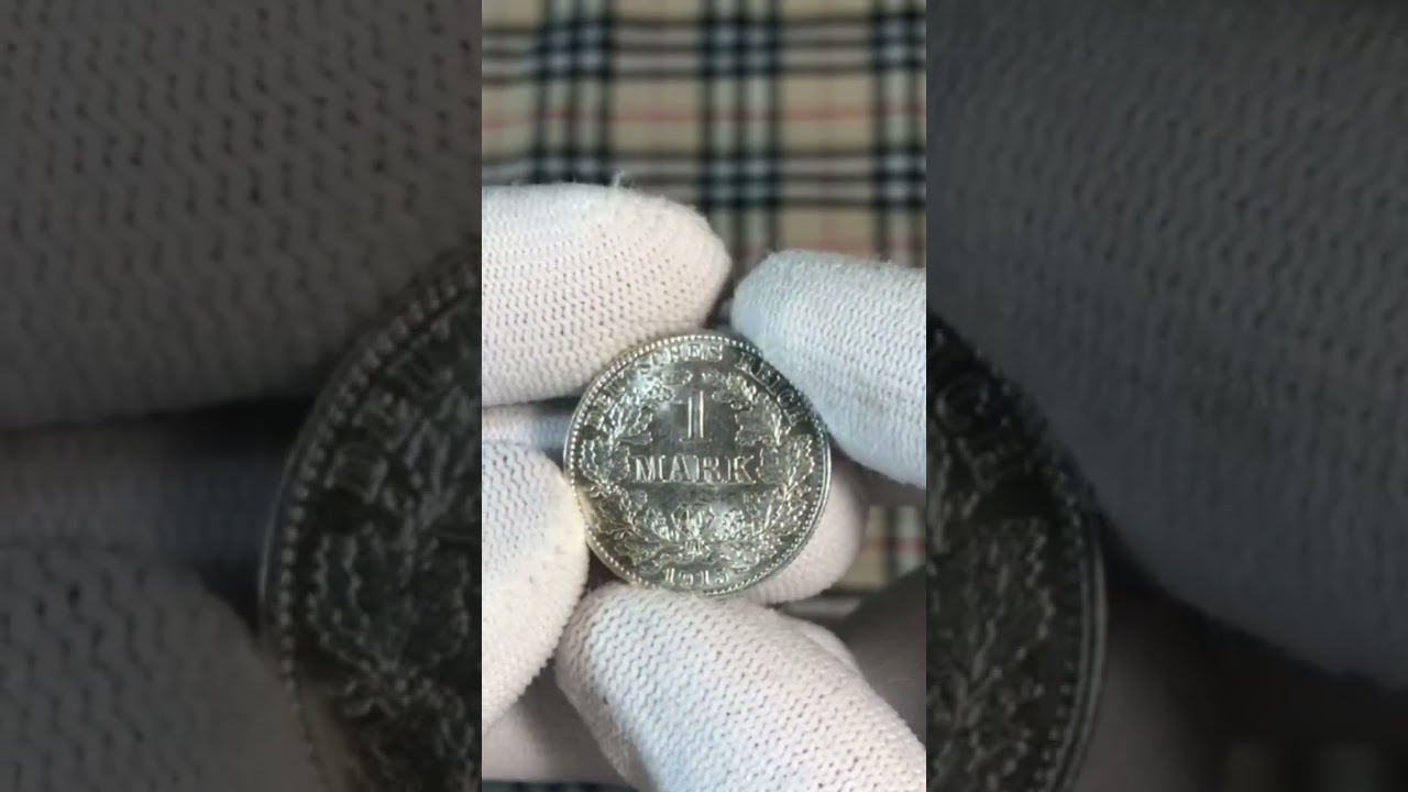 ПРИОБРЕЛ 1 МАРКА ГЕРМАНИЯ 🇩🇪 СЕРЕБРО 