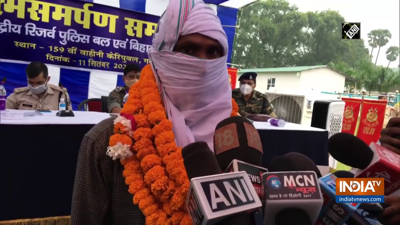 'Feels like I am in new world': Naxal zonal commander surrenders in Gaya