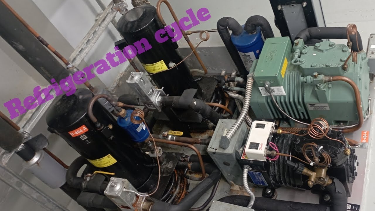 Completely explained about the refrigeration cycle water cooled system