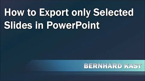 How do I share just one slide in PowerPoint?