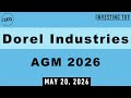 Dorel Industries AGM 2026 | Focus Placed On Juvenile Segment Inventory Balance As Directors Win