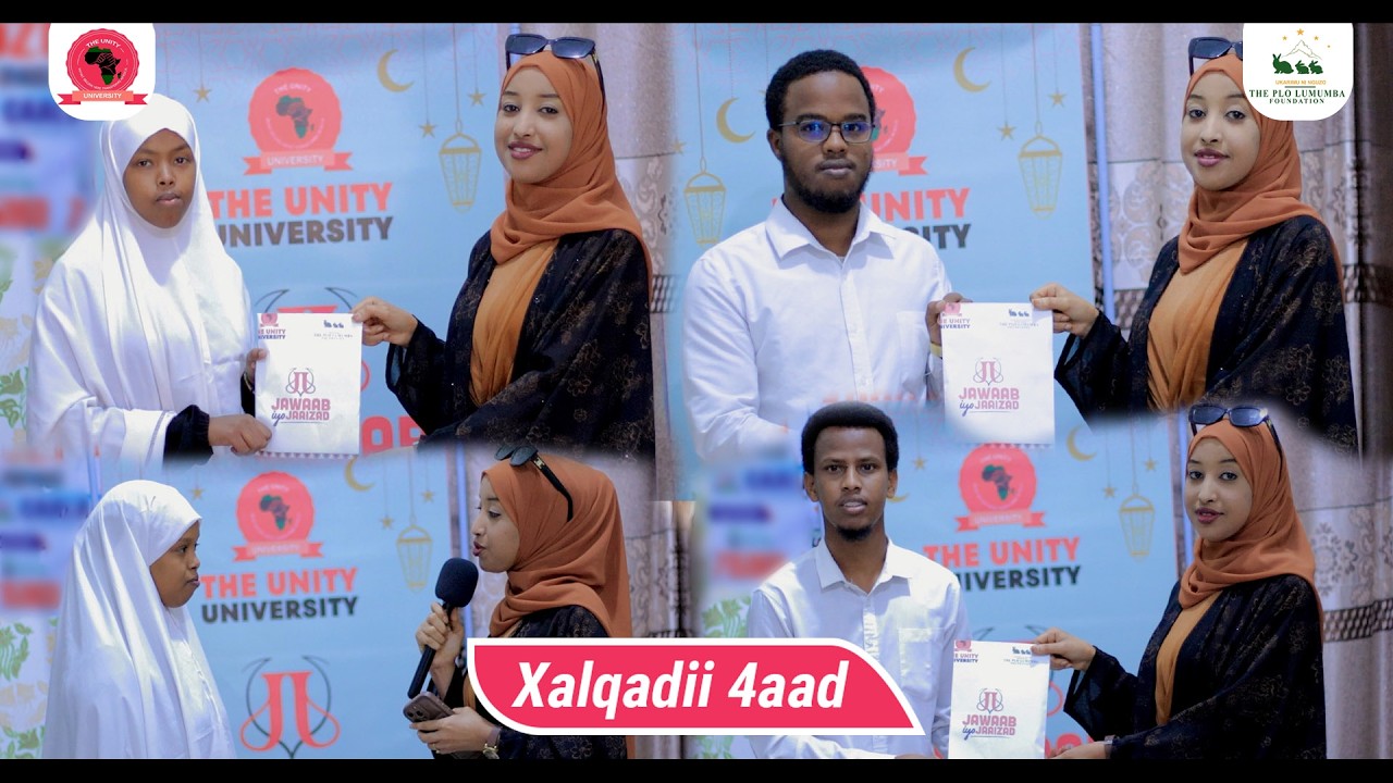 Barnaamijka 𝐉𝐚𝐰𝐚𝐚𝐛 iyo 𝐉𝐚𝐚'𝐢𝐳𝐚𝐝 || Xalqadii 𝟒𝐚𝐚𝐝.