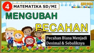 Mengubah Pecahan (Pecahan Biasa menjadi Desimal)