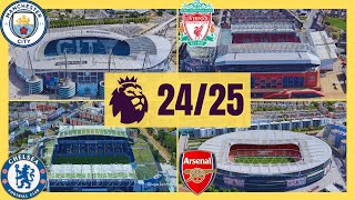 【2024/25】Premier League Stadiums 🏴󠁧󠁢󠁥󠁮󠁧󠁿