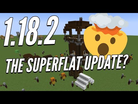 Minecraft 1.18.2 just changed Superflat FOREVER