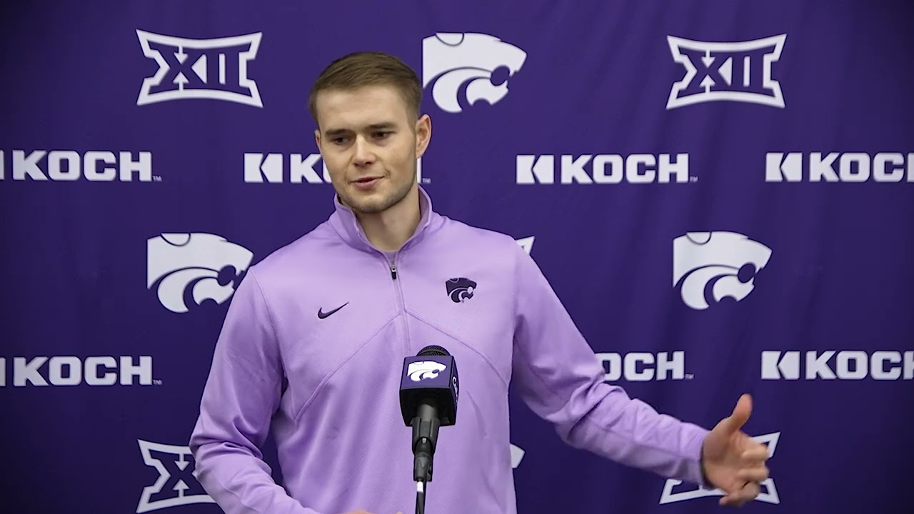 K-State Football | Christian Ellsworth press conference - Feb, 18, 2026