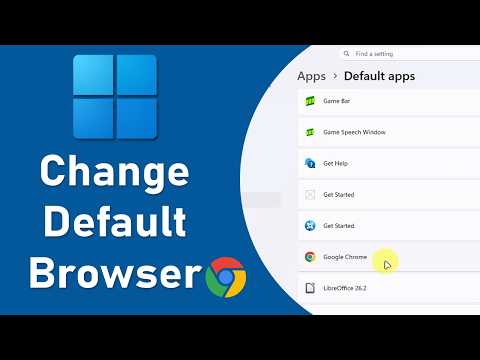 How to Change Default Browser in Windows 11