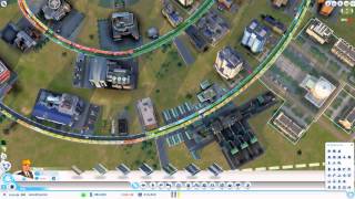 Simcity 2013 Interesting Way Around Traffic Issues (~220k Pop)