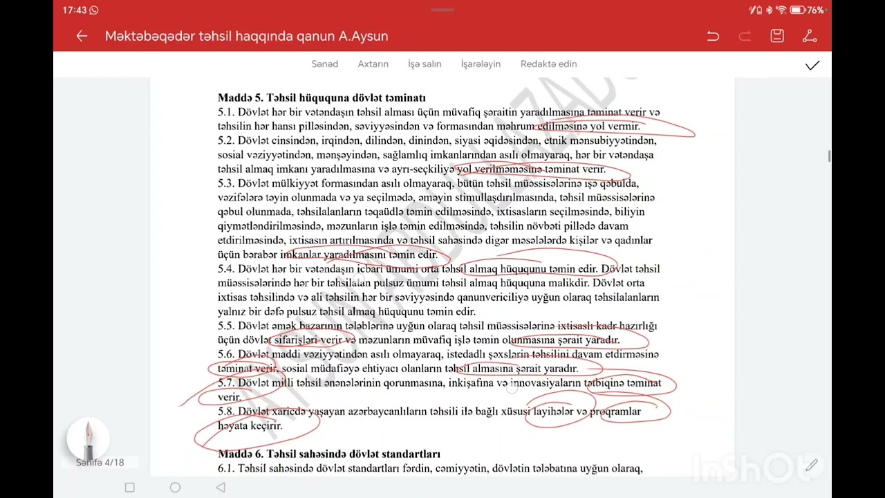 Məktəbəqədər təhsil haqqında qanun.Bağça Müdirlərinin Sertifikasiya imtahanı Aysun Abdullazadə