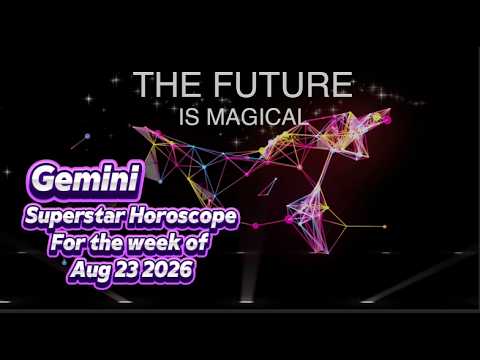 ♊️ Gemini August 23 to 29, 2026 Astrology Horoscope by Nadiya Shah