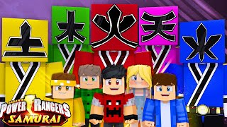 Minecraft: GANHAMOS PODERES! - POWER RANGERS SAMURAI Ep.01 ‹‹ P3DRU ››